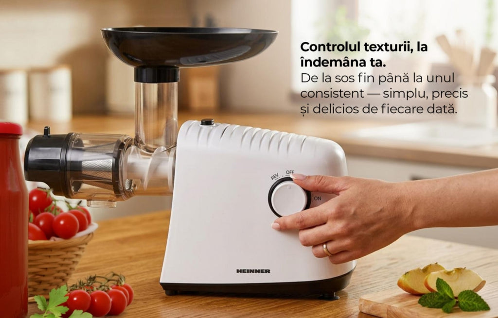 Mașină de Pasat Roșii Heinner HTG-LK13WH