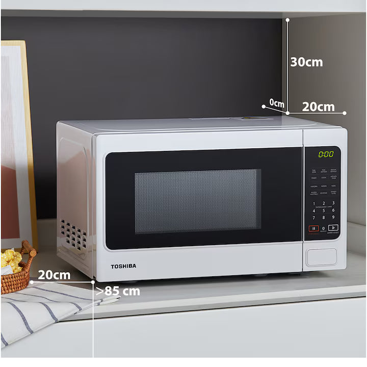 Cuptor cu microunde digital Toshiba MM-EM20P(WH)
