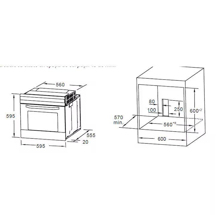 Cuptor Incorporabil Heinner HBO-M659GC-GBK
