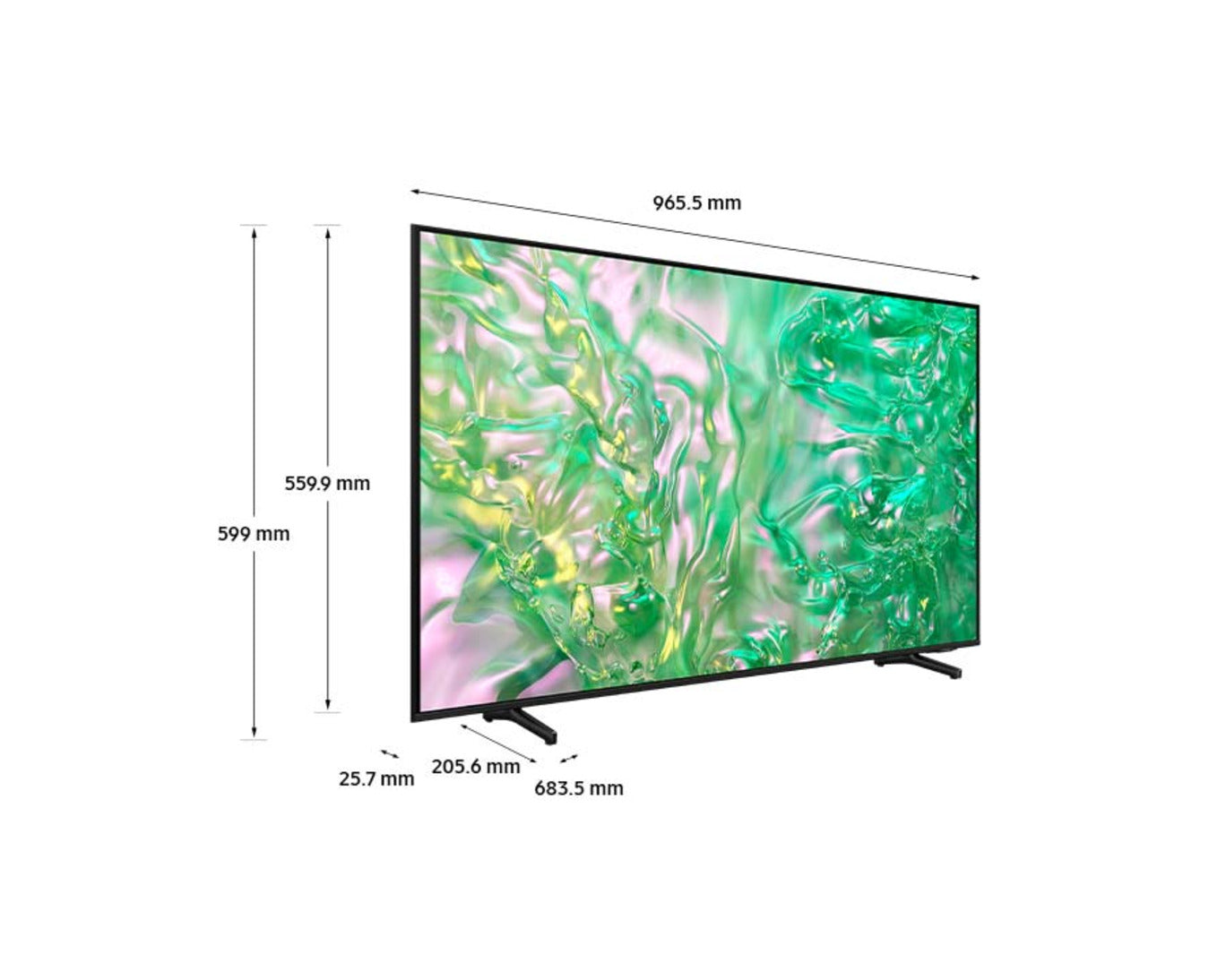 TV LED Samsung 43DU8072 43" 4K Smart TV