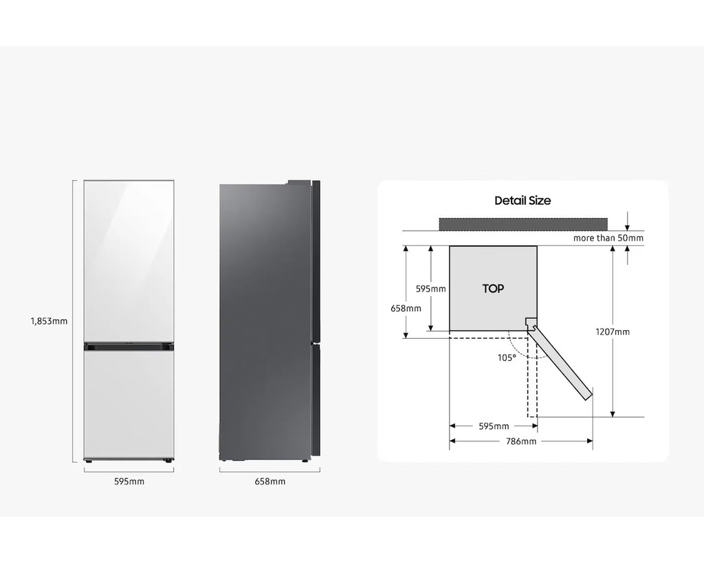 Combină Frigorifică Samsung RB34C600ESA/EF