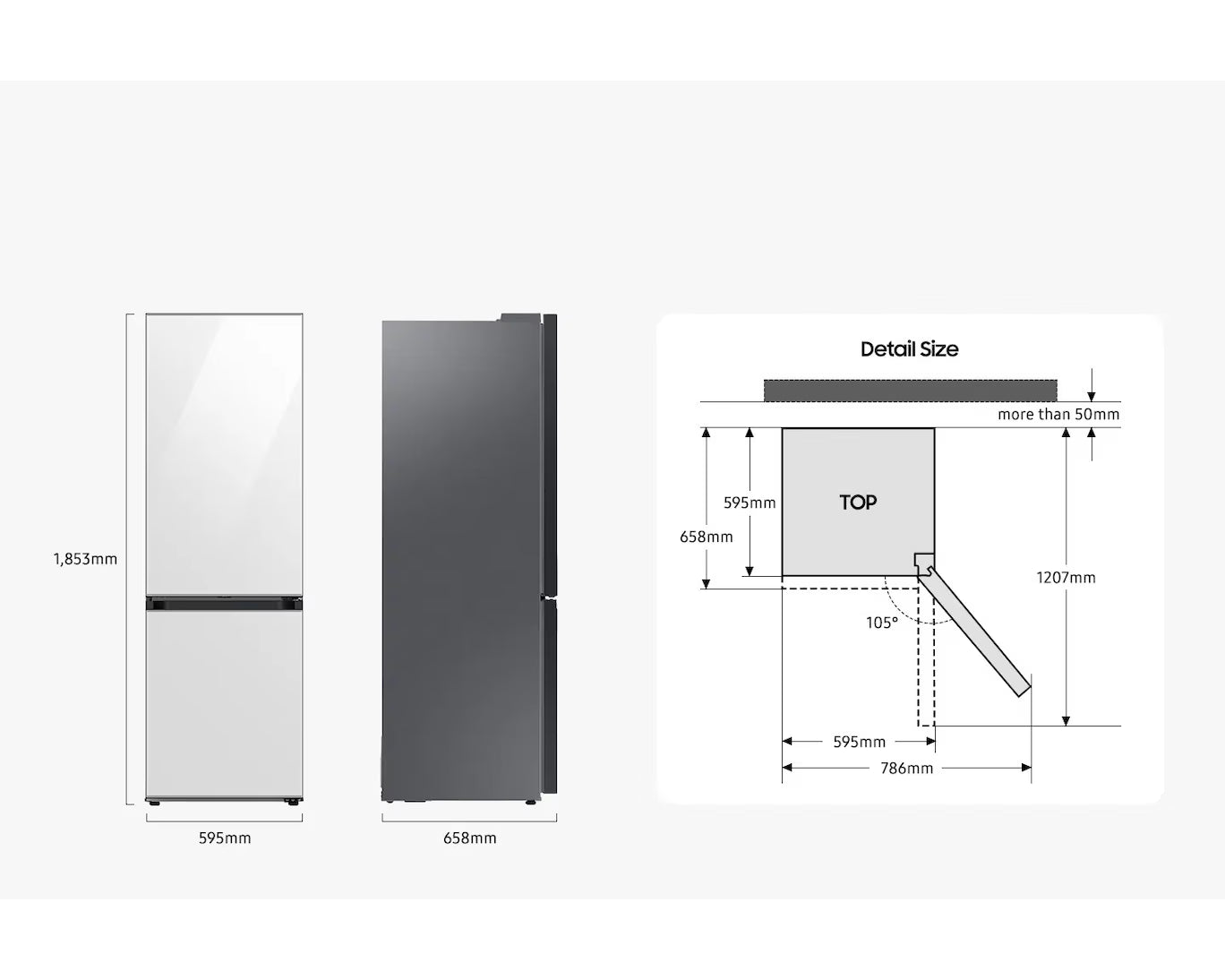 Combină Frigorifică Samsung RB34C600ESA/EF